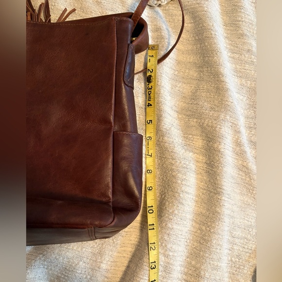 Maddy Leather Tassel Hobo - Picture 9 of 9